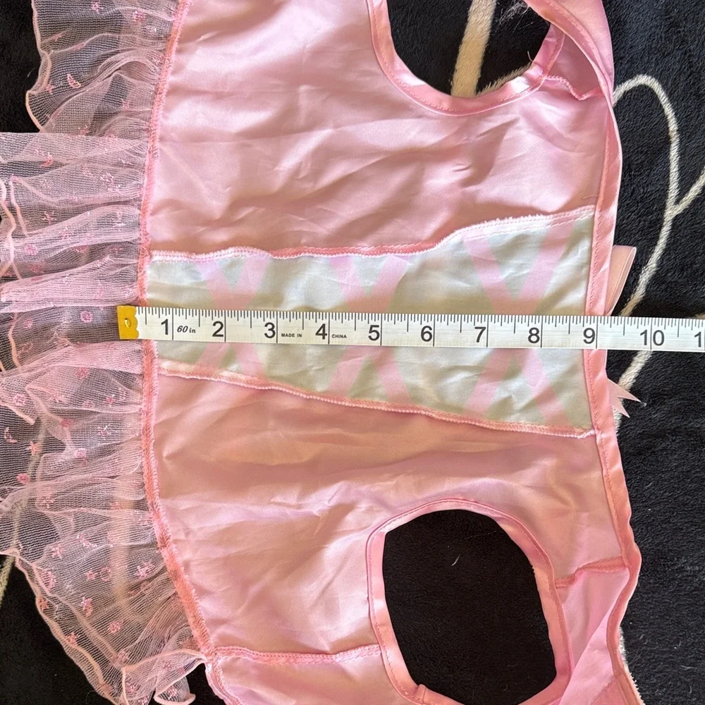 Pink and Silver Dance Costume Top